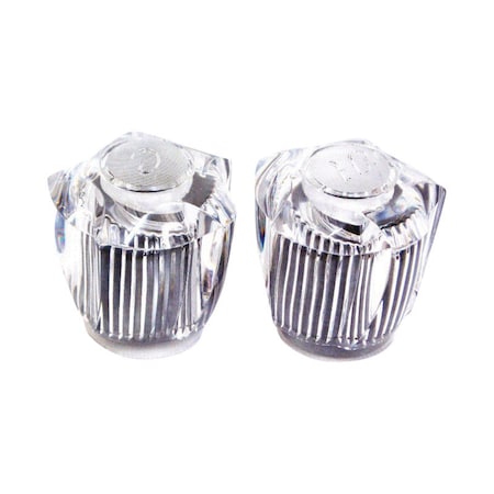 Us Hardware US Hardware Faucet Handles 1 pk P-016C